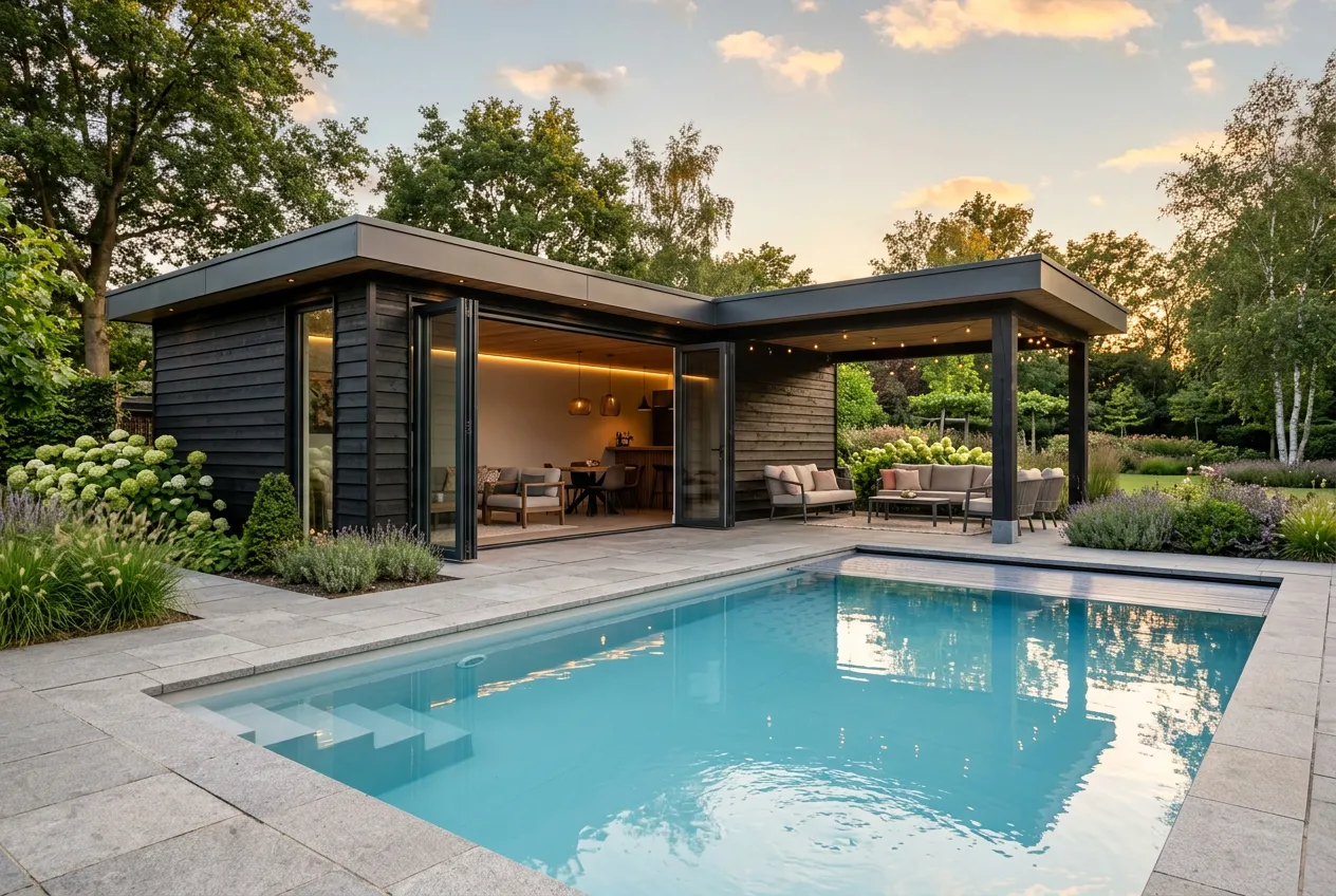 Poolhouse — sfeerbeeld